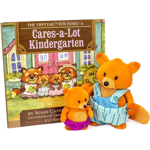Li'l Woodzeez The Tippytail Fox Family with storybook - ليل ودزيز - Image 4