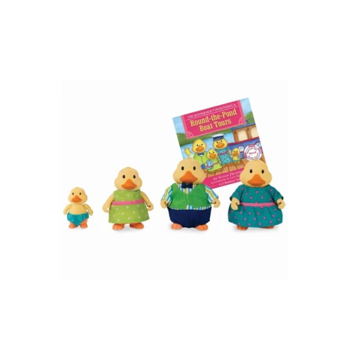 Li'l Woodzeez The Quickquack Duck Family with storybook - ليل ودزيز - Image 3