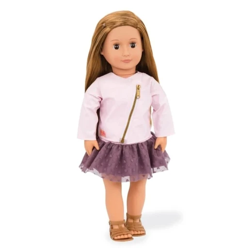 Our Generation Doll by Battat- Vienna 18" Regular Non-Posable Fashion Doll- for Age 3 Years & Up Our Generation Doll by Battat- Vienna 18" Regular Non-Posable Fashion Doll- for Age 3 Years & Up