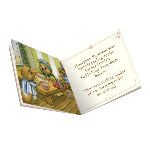 Li'l Woodzeez The BushytailTM Squirrel Family with storybook - ليل ودزيز - Image 3