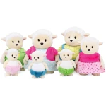 Li'l Woodzeez Large Grandparents Curlycuddles Sheep Family – 7pc - ليل ودزيز