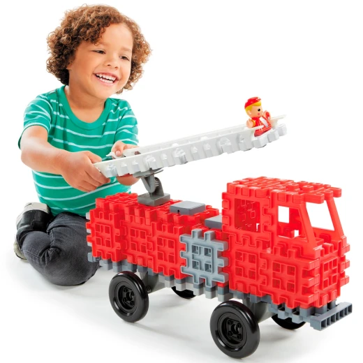 Little Tikes Waffle Blocks™ Fire Truck - ليتل تايكس - Image 4
