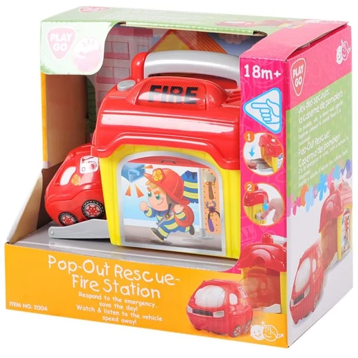 Play Go Pop Out Rescue Fire Station Play Go Pop Out Rescue Fire Station