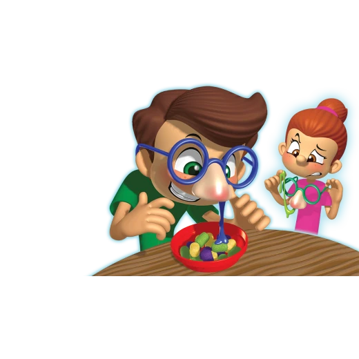 لعبة كيه دي كيدز سوت إت المقززة للأطفال والعائلات لعبة ممتعة للحفلات تتضمن 45 بوغرز - Kd kids - Image 3