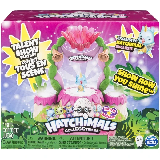 Hatchimals CollEGGtibles, Talent Show Lightup Playset - هاتشيمالز - Image 4