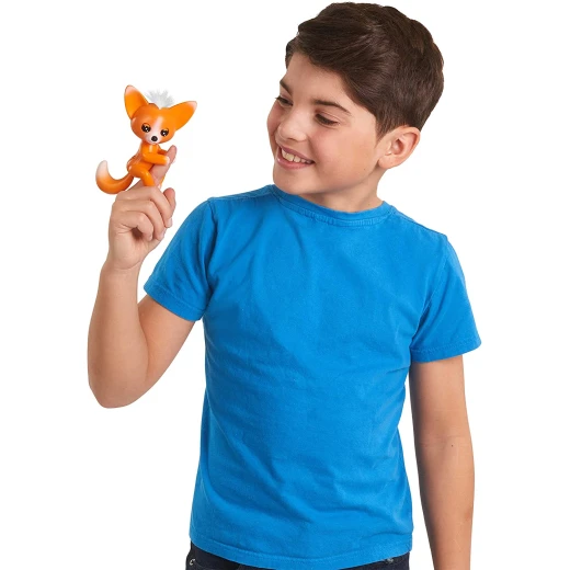Fingerlings Interactive Baby Fox - Mikey (برتقالي) - فينجرلينجز - Image 4