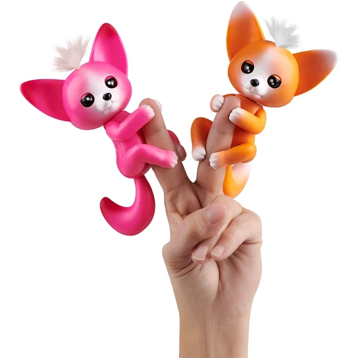 Fingerlings Interactive Baby Fox - Mikey (برتقالي) - فينجرلينجز - Image 2