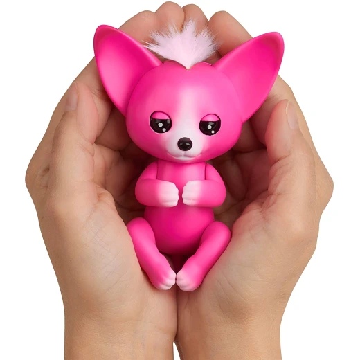 Fingerlings Interactive Baby Fox - Kayla (Hot Pink) - فينجرلينجز - Image 2