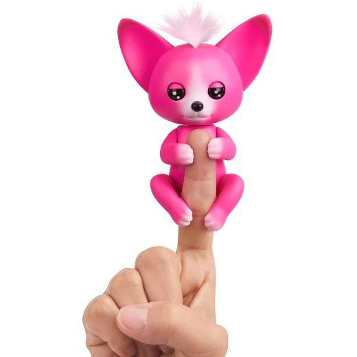 Fingerlings Interactive Baby Fox - Kayla (Hot Pink) - فينجرلينجز - Image 3