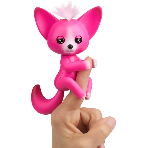 Fingerlings Interactive Baby Fox - Kayla (Hot Pink) - فينجرلينجز - Image 4