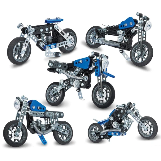 Meccano, 5-in-1 Model - Motorcycles - ميكانو - Image 2