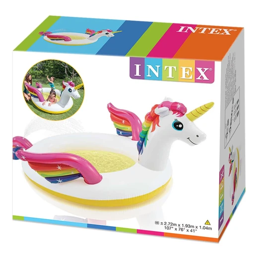 Intex Mystic Unicorn Spray Pool, 272 x 193 x 104 Cm - Intex - Image 2