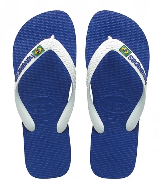 Havaianas Brasil Logo Marine Blue 37/38 - هافياناس