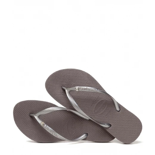 Havaianas Slim Crystal Glamour Sw Steel Grey 39/40 Havaianas Slim Crystal Glamour Sw Steel Grey 39/40