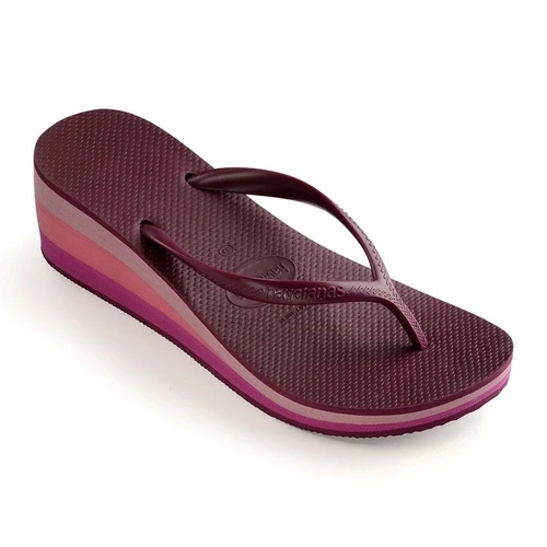 Havaianas High Fashion Bordeaux 37 - هافياناس