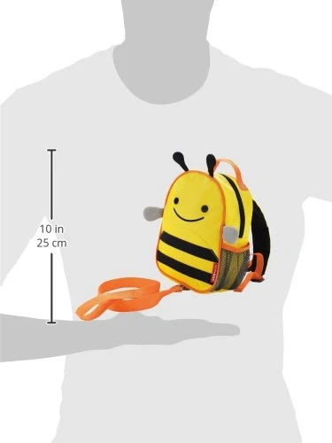 Skip Hop Toddler Leash and Harness Backpack, Zoo Collection, Bee - Skip Hop - Image 2