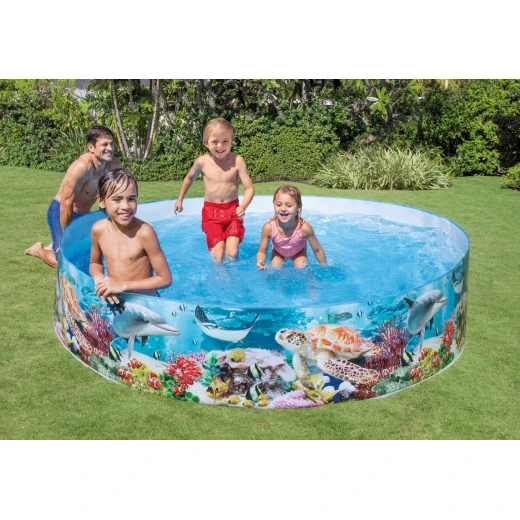 Intex Jungle Snapset Pool, 244 cm x 46 cm - انتكس - Image 2