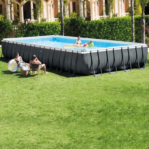 مسبح مستطيل الشكل الترا اكس تي ار بإطار معدني 975 × 488 × 132 سم من انتكس - انتكس - Image 2