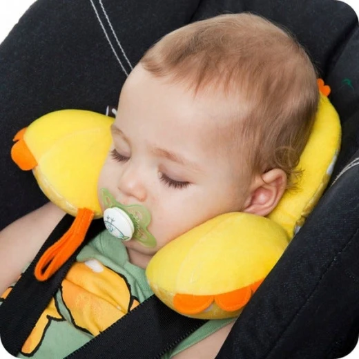 Banbet Baby's Comfy Travel Companion, Total Support Headrest, Pink - Image 3