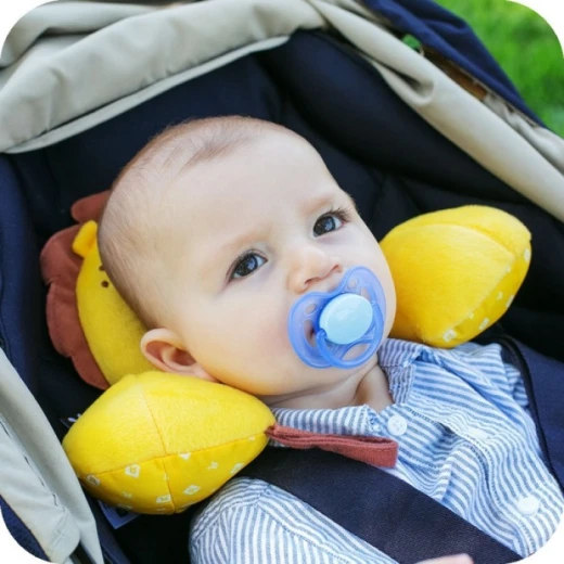 Banbet Baby's Comfy Travel Companion, Total Support Headrest, Lion - Image 5