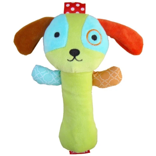 Skk Baby Squeeze Me Rattle, Dog Skk Baby Squeeze Me Rattle, Dog