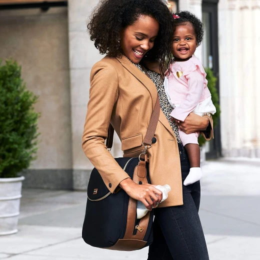 Skip Hop Diaper Bag Tote, Curve Well-Rounded, Black, One Size - سكيب هوب - Image 9