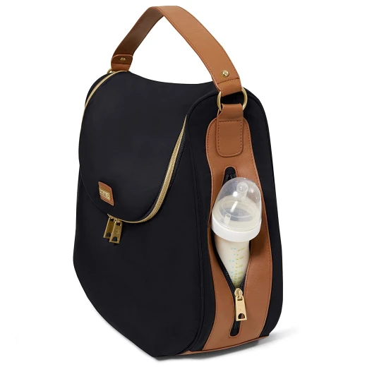 Skip Hop Diaper Bag Tote, Curve Well-Rounded, Black, One Size - سكيب هوب - Image 2