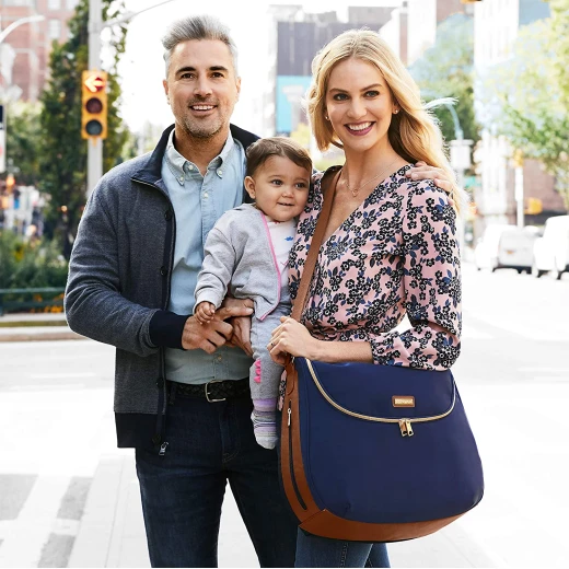 Skip Hop Diaper Bag Tote, Curve Well-Rounded, Navy - سكيب هوب - Image 8