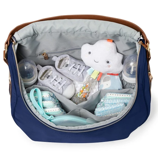 Skip Hop Diaper Bag Tote, Curve Well-Rounded, Navy - سكيب هوب - Image 5