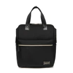 ColorLand Zara Unisex Baby Diaper school Backpack water Resistant (Black) - كولورلاند