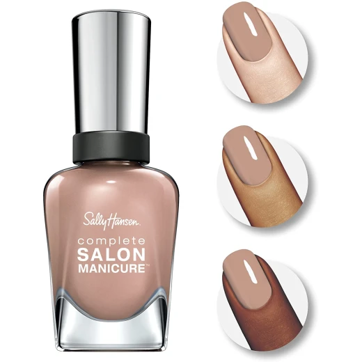Sally Hansen Complete Salon Manicure Nail Polish - Café Au Lait - سالي هانسن - Image 2