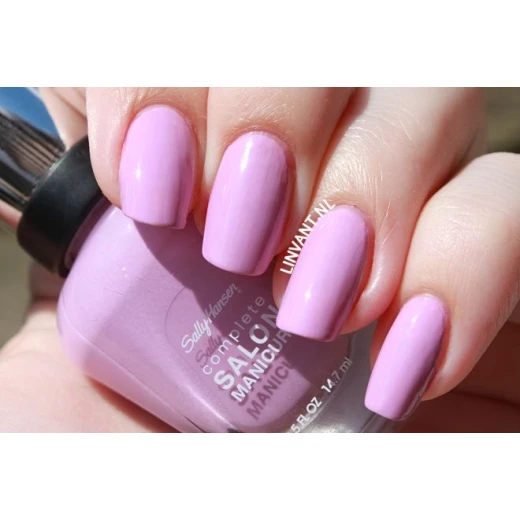 Sally Hansen Complete Salon Manicure Nail Colour, Purple Heart - سالي هانسن - Image 2