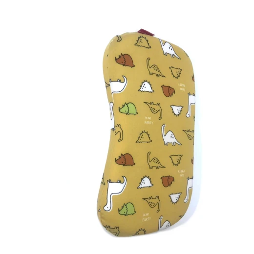 Baby Pillow Newborn Cartoon Infant Pillow, Yellow