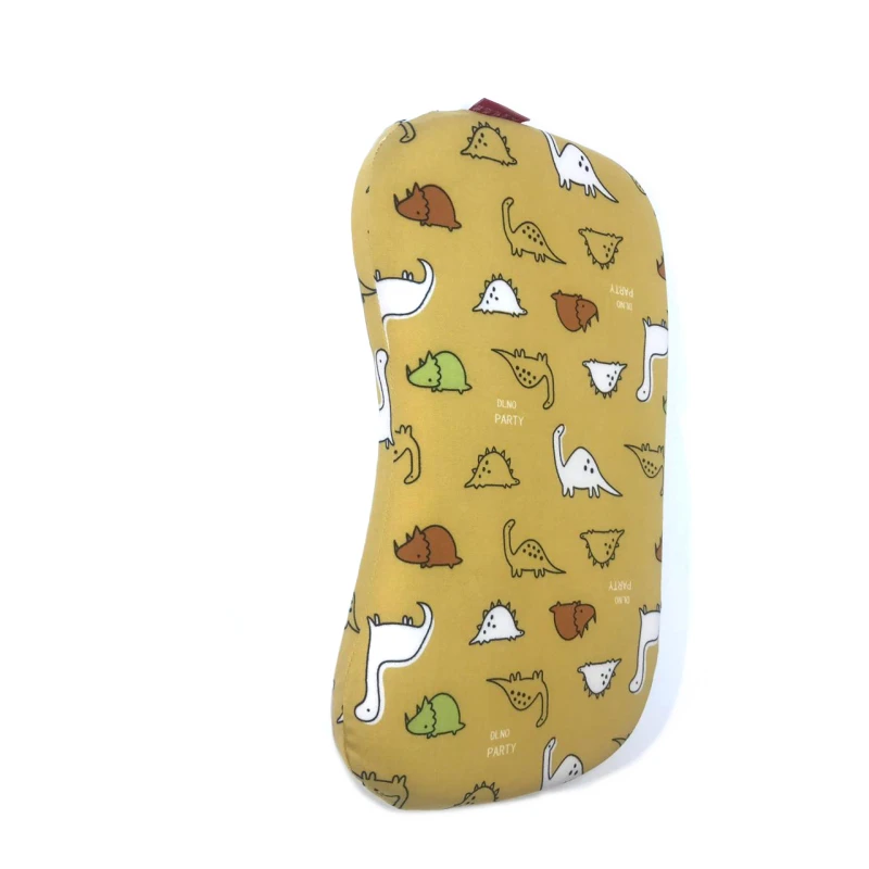 Baby Pillow Newborn Cartoon Infant Pillow, Yellow