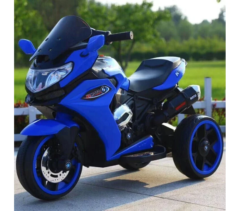 3 Wheels Motorcycle, Blue