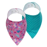 Stephen Joseph Bandana Bibs, Princess - ستيفن جوزيف