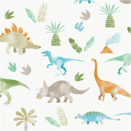 Stephen Joseph Muslin Blanket, Dinosaurs - ستيفن جوزيف - Image 2