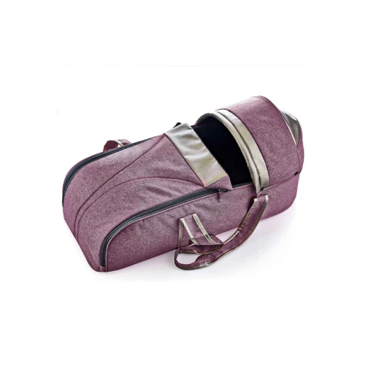 Babyjem Carry Cot Denim, Pink