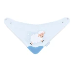 Baby Jem Baby Bib Cowboy, Blue - BabyJem