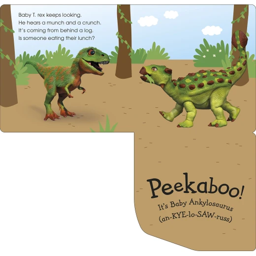 Pop Up Peekaboo! Baby Dinosaur Board book - كتب دي كاي - Image 2