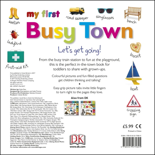My First Busy Town Board book - كتب دي كاي - Image 6