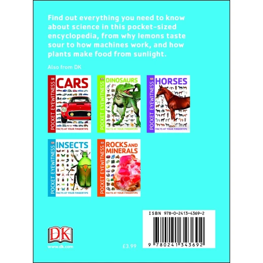 Pocket Eyewitness Science Paperback - كتب دي كاي - Image 2