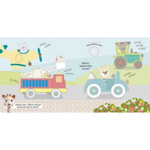 Sophie's Big Busy Play Book: Lots for Baby to Explore with Peepholes, Tactiles and Flaps (Sophie la Girafe) Board book - كتب دي كاي - Image 3
