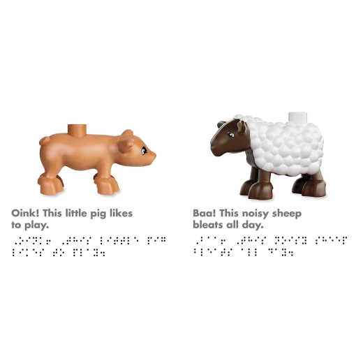 كتاب DK Braille DUPLO Farm Board - كتب دي كاي - Image 7