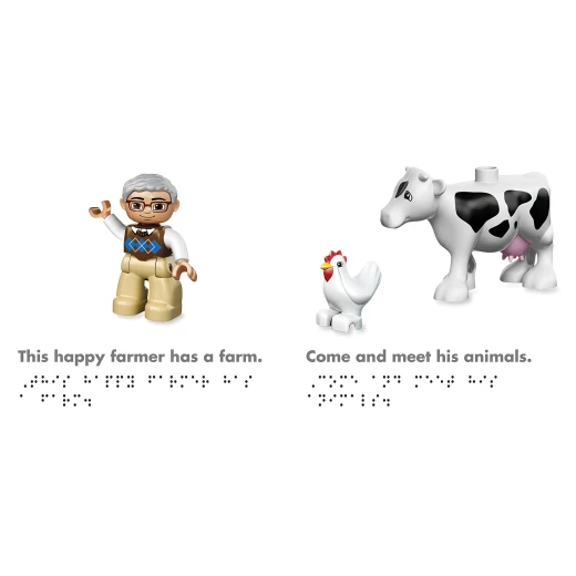 كتاب DK Braille DUPLO Farm Board - كتب دي كاي - Image 3