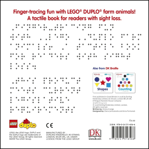 كتاب DK Braille DUPLO Farm Board - كتب دي كاي - Image 2