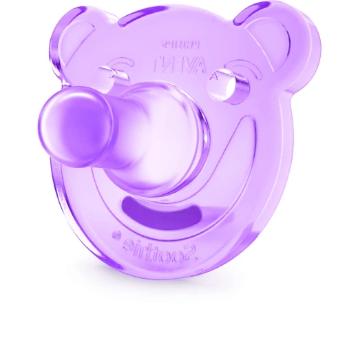 Philips Avent Soothie Shapes Pacifier 0-3 شهر , Pink&Purple - فيليبس افينت - Image 4