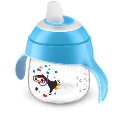Philips Avent Spout Cup 200 ml, Blue - فيليبس افينت - Image 5