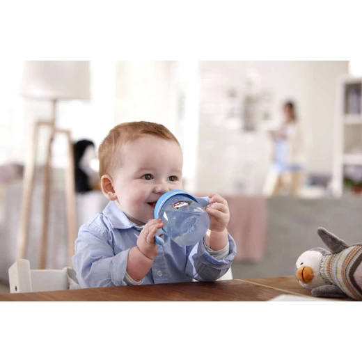 Philips Avent Spout Cup 200 ml, Blue - فيليبس افينت - Image 3