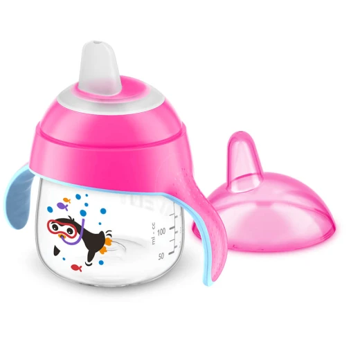 Philips Avent Spout Cup 200 ml, Pink - فيليبس افينت - Image 3